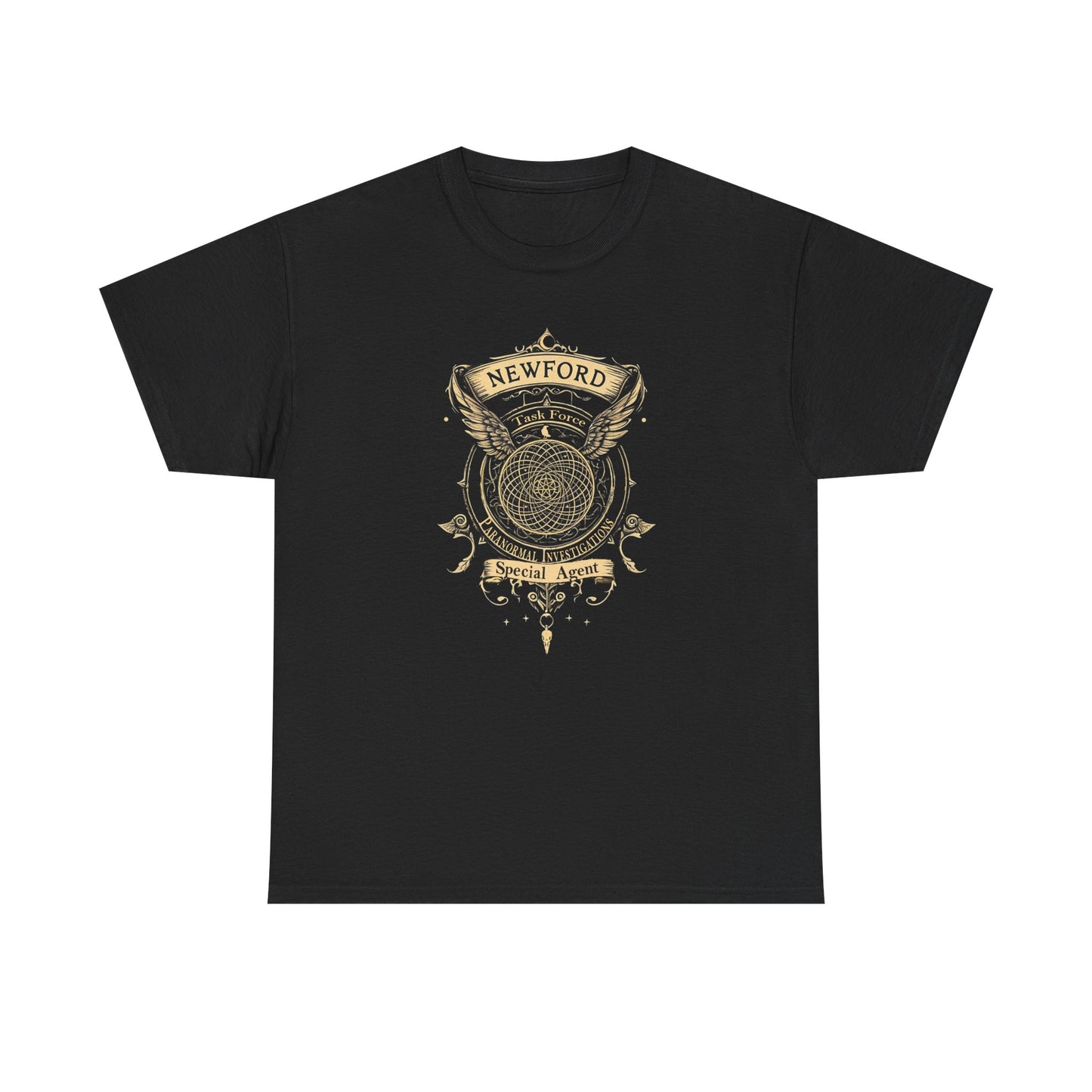 Newford Paranormal Investigator Heavy Cotton Tee