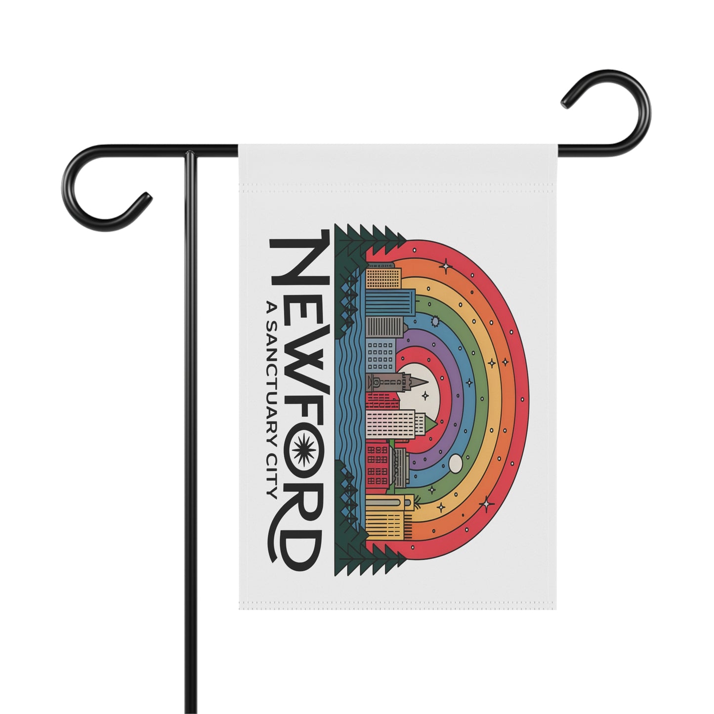 Newford Sanctuary City Garden & House Banner