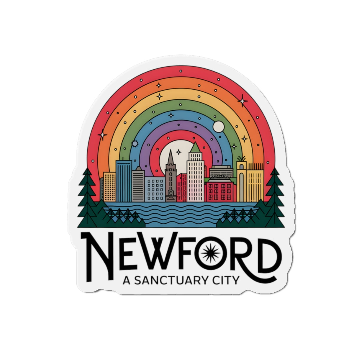 Newford Sanctuary City Magnets