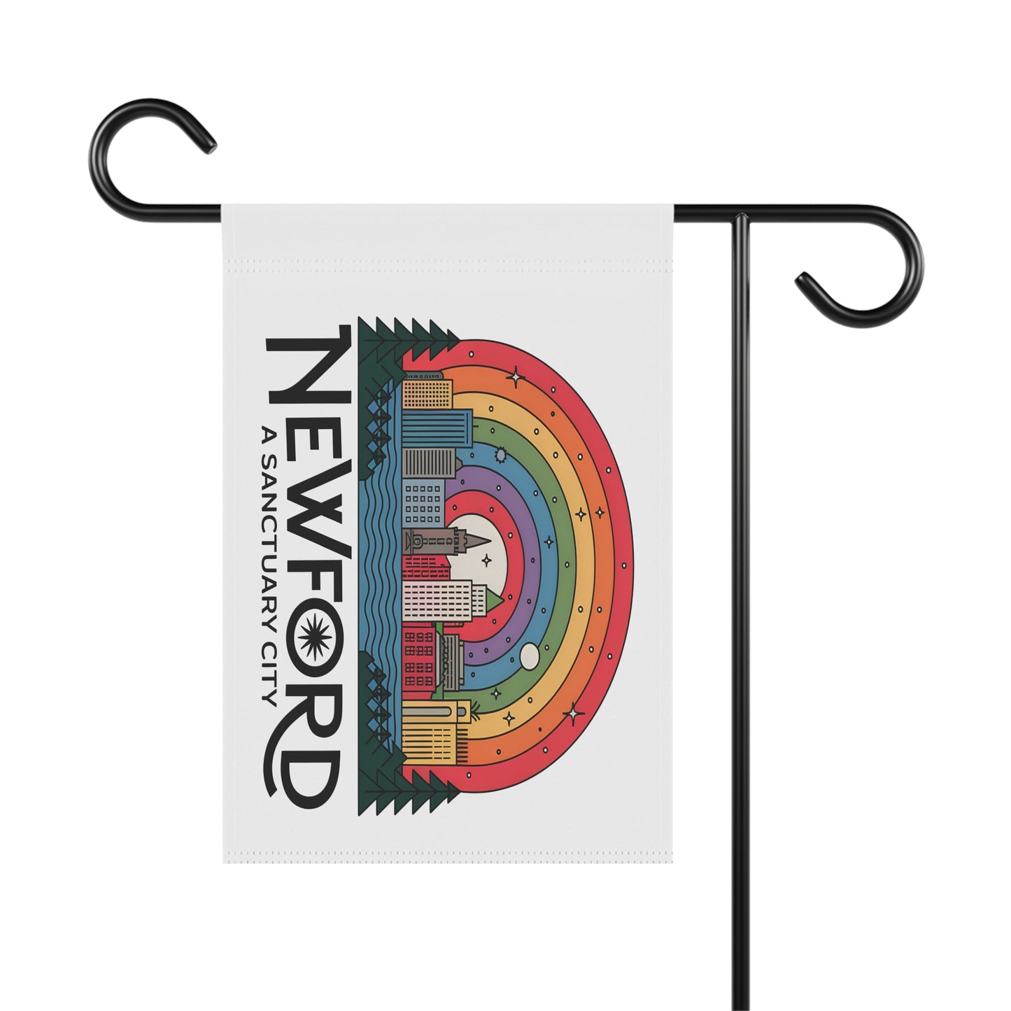 Newford Sanctuary City Garden & House Banner