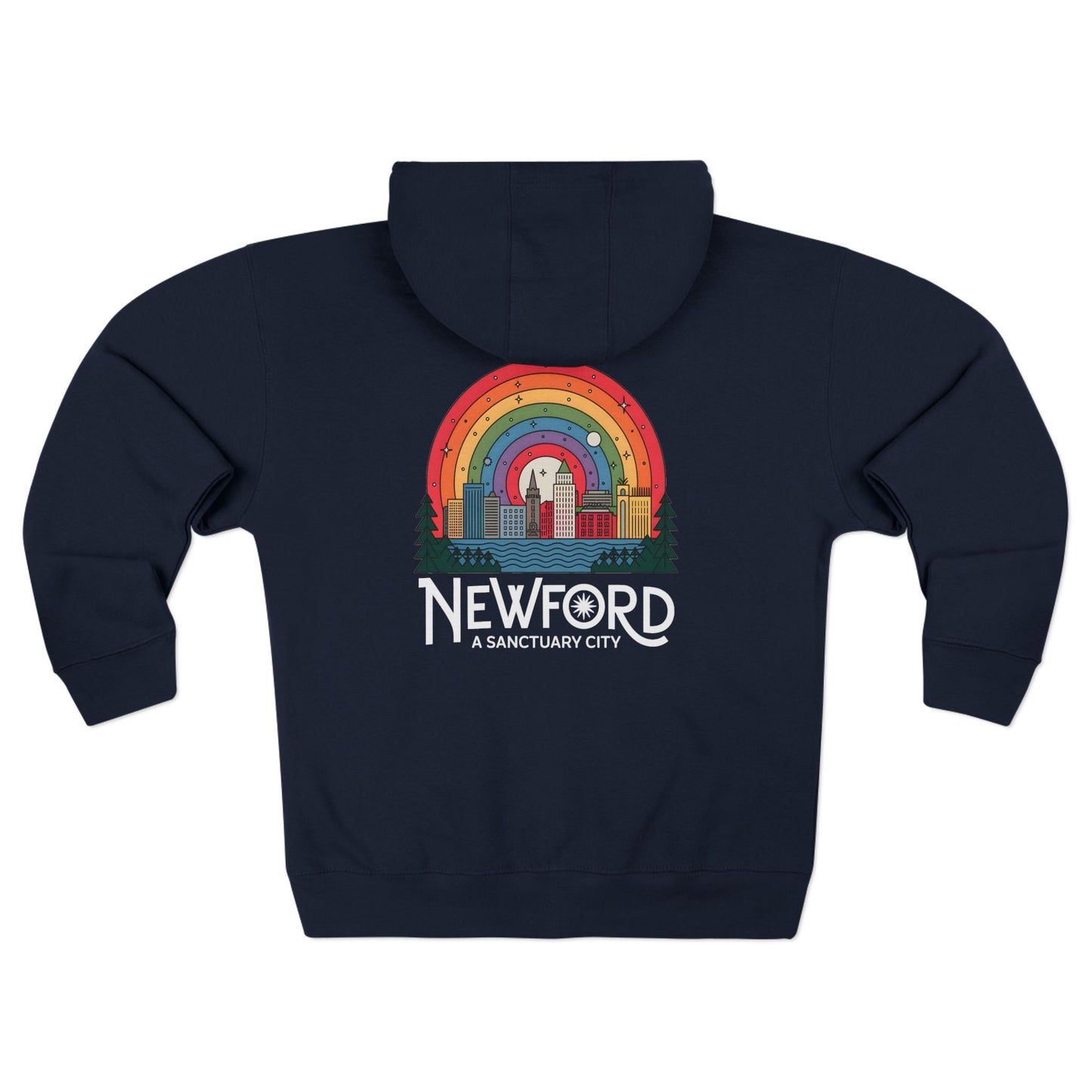 Newford Sanctuary City Zip Hoodie