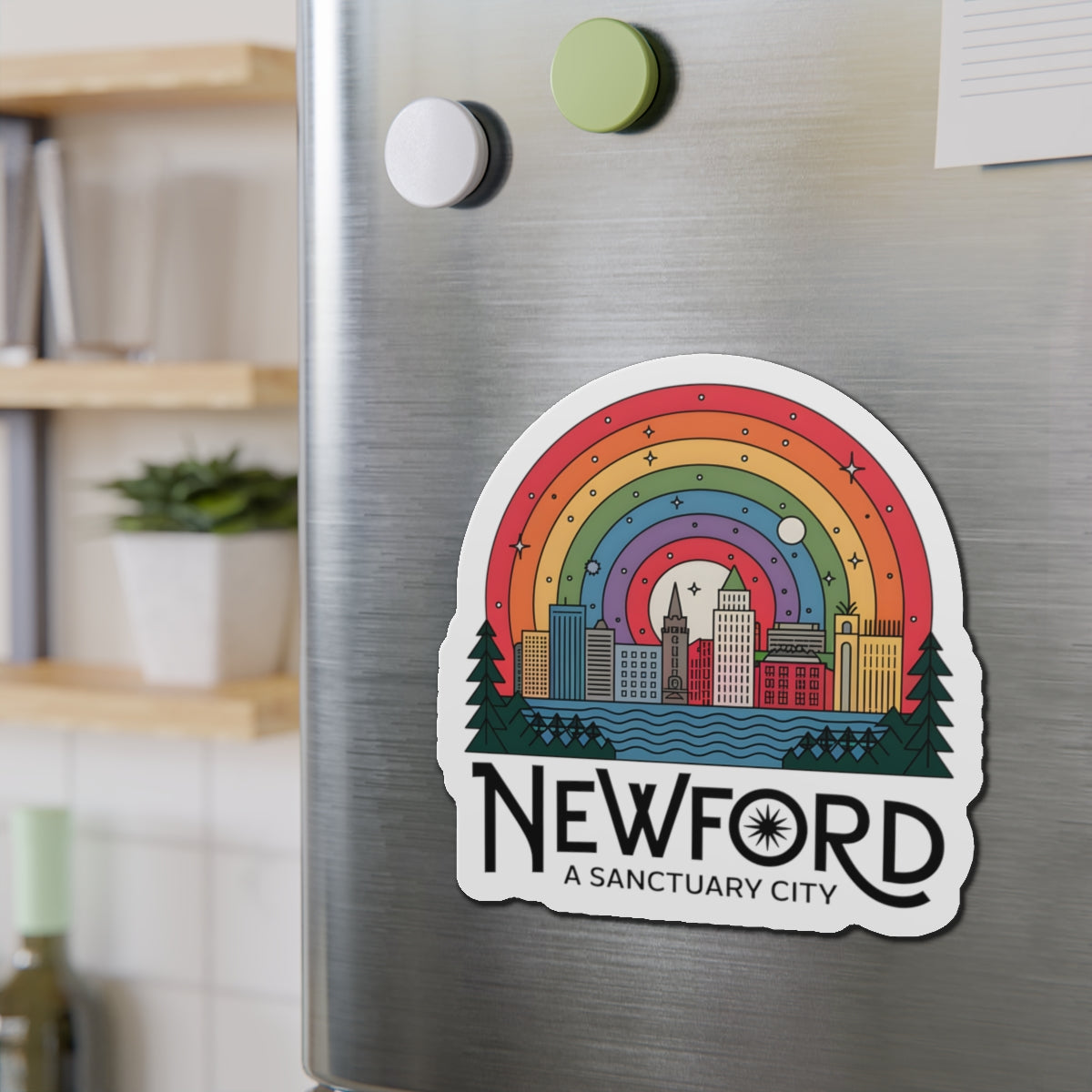Newford Sanctuary City Magnets