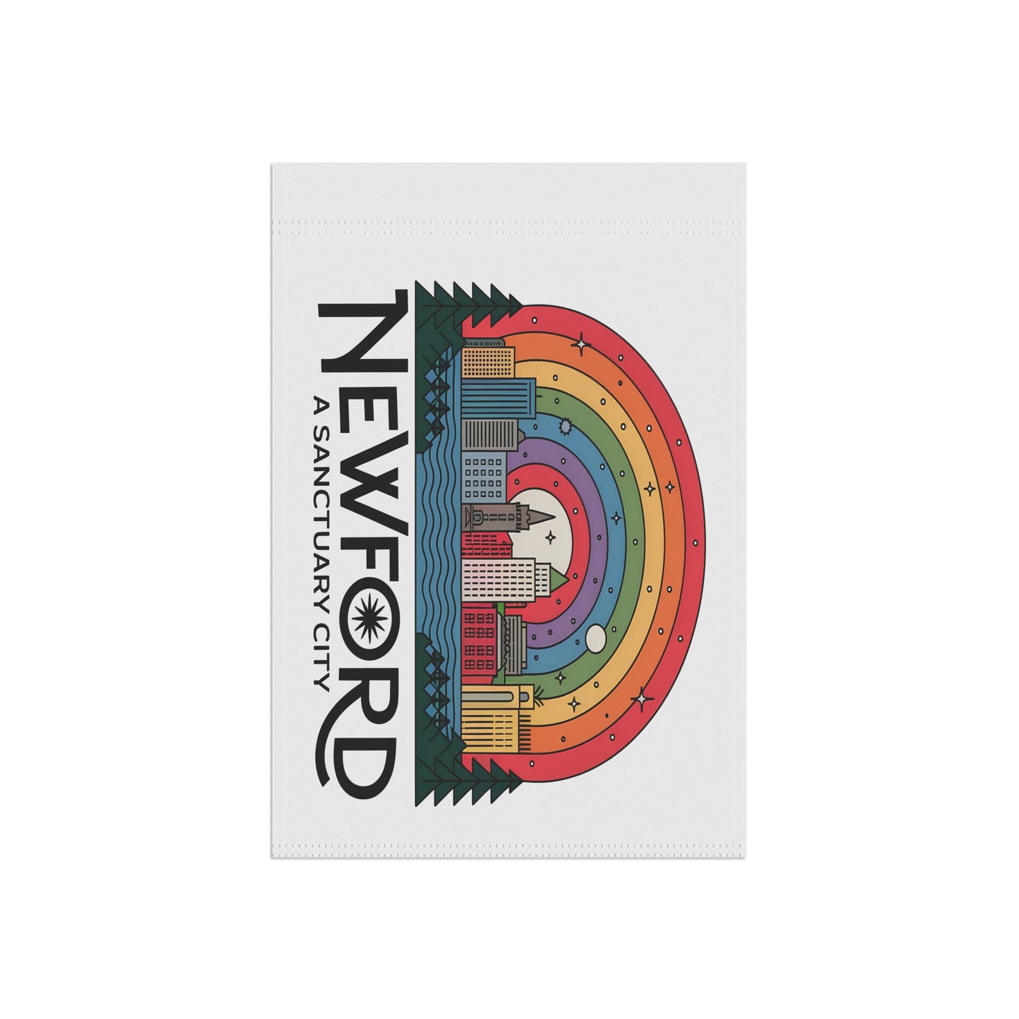 Newford Sanctuary City Garden & House Banner