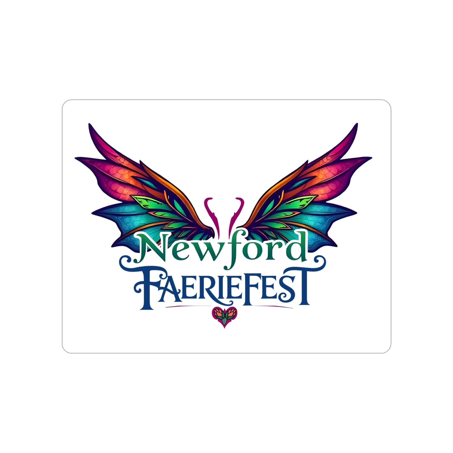 Newford FaerieFest Outdoor Stickers