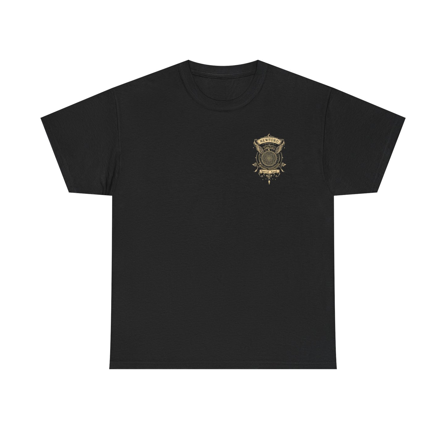 Newford Paranormal Investigator 2-sided Heavy Cotton Tee