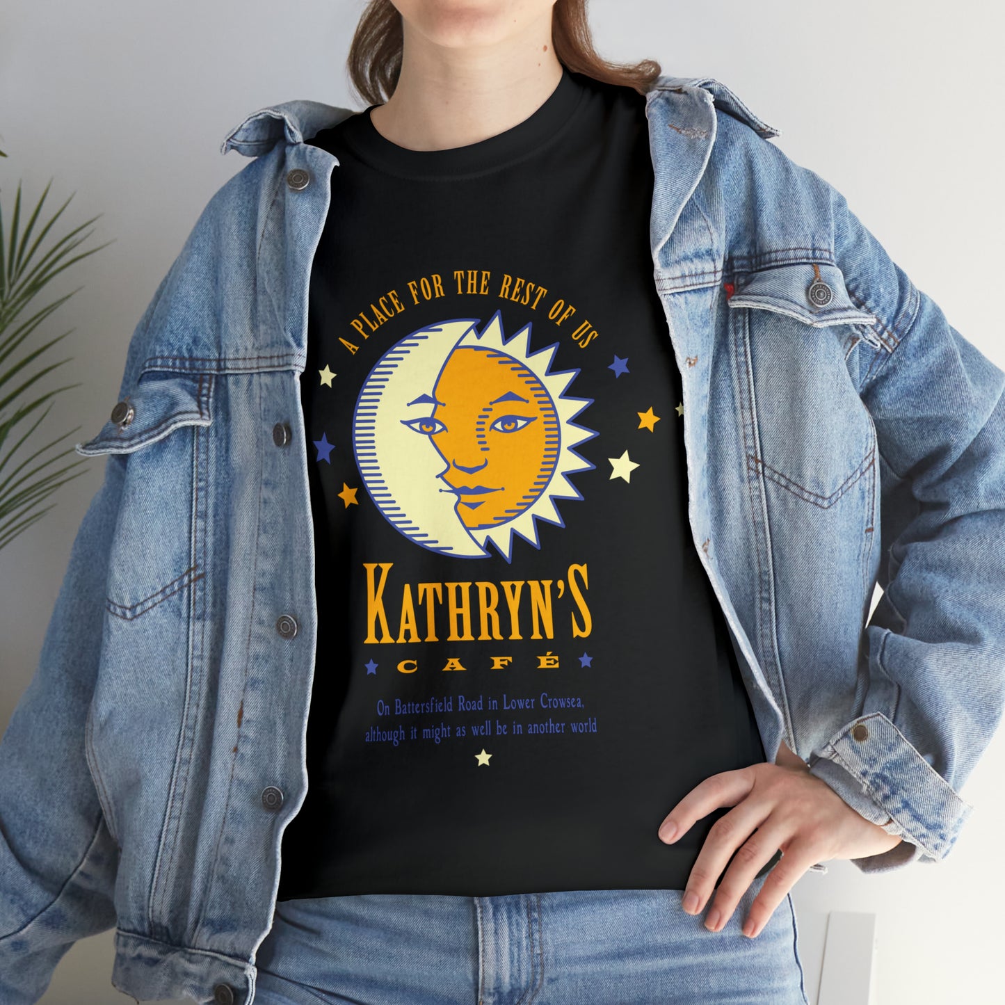 Classic Kathryn’s Cafe 2-sided Heavy Cotton Tee