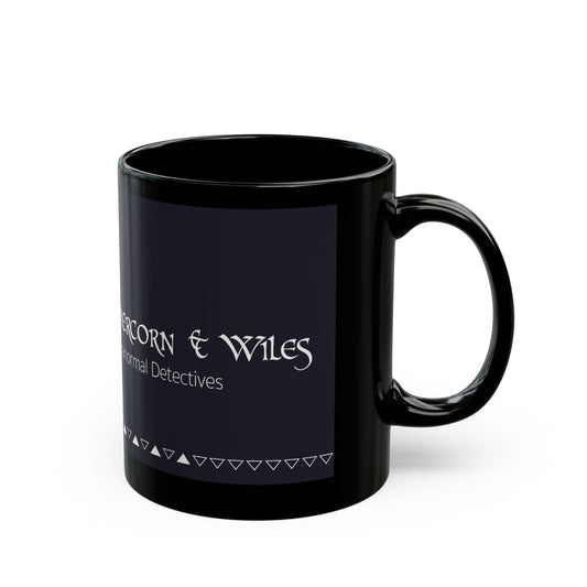Coppercorn & Wiles Paranormal Investigations Black Mug