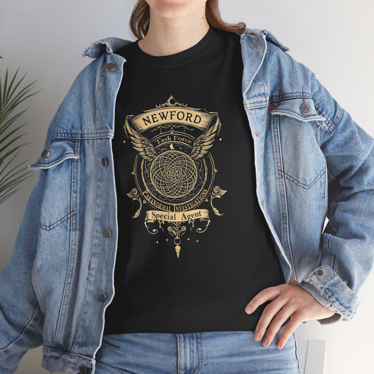 Newford Paranormal Investigator  Heavy Cotton Tee