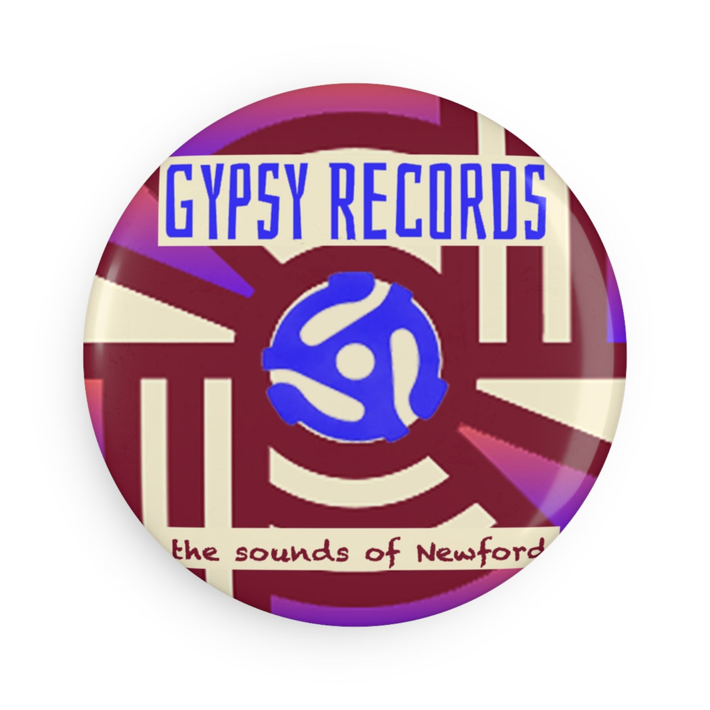 Gypsy Records Refrigerator Magnet