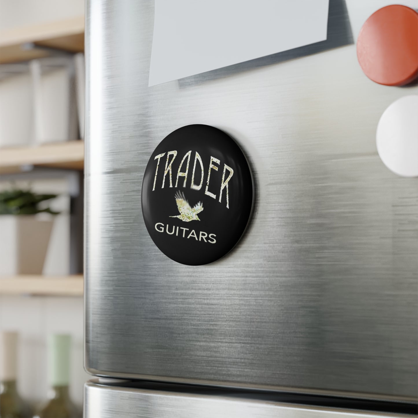 Trader Guitars Refrigerator Magnet