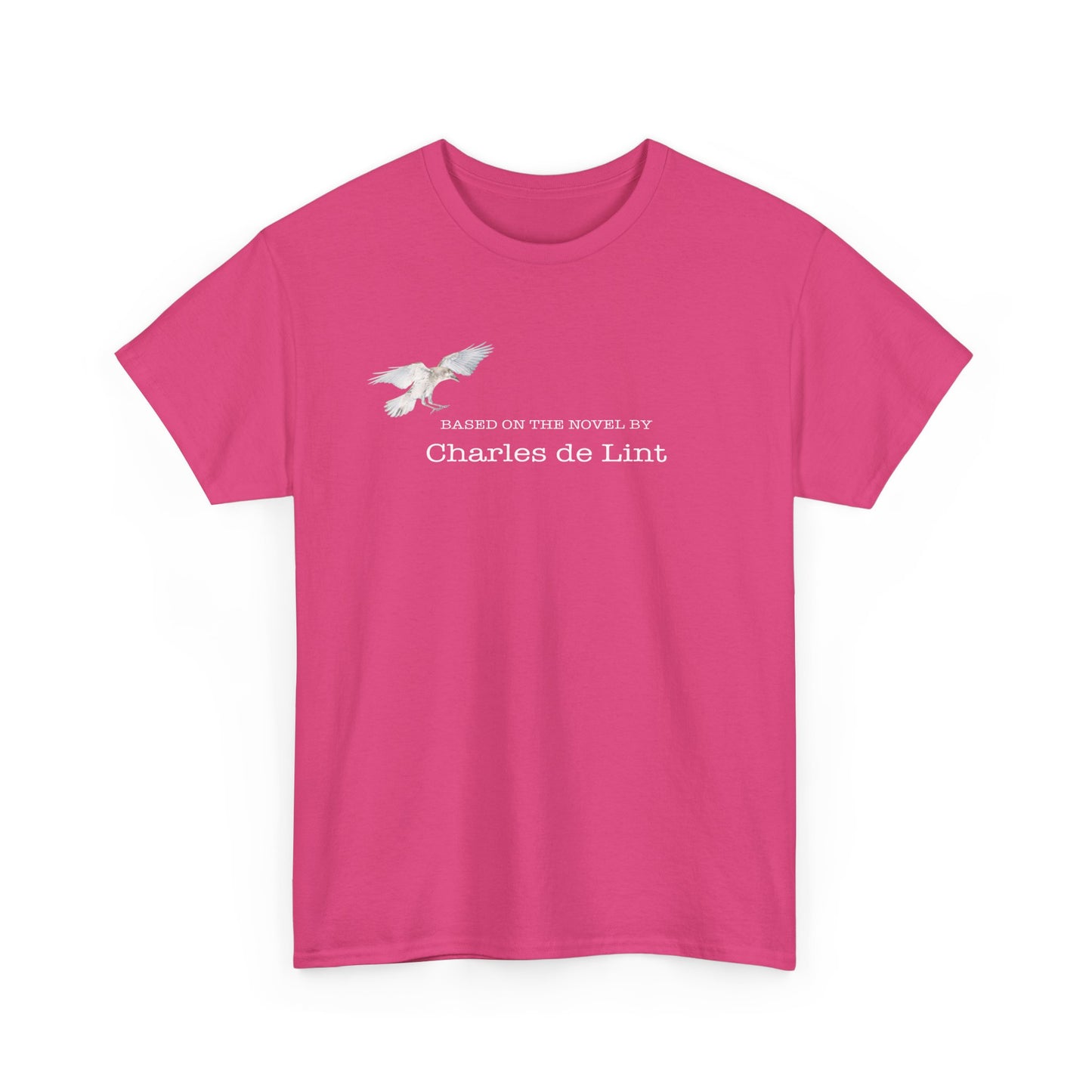 "Based on the novel by Charles de Lint" T-shirt