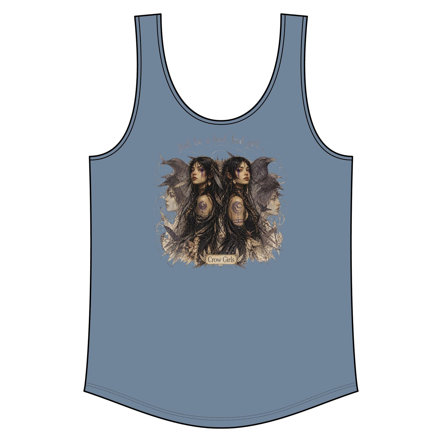 Crow Girls  Tank