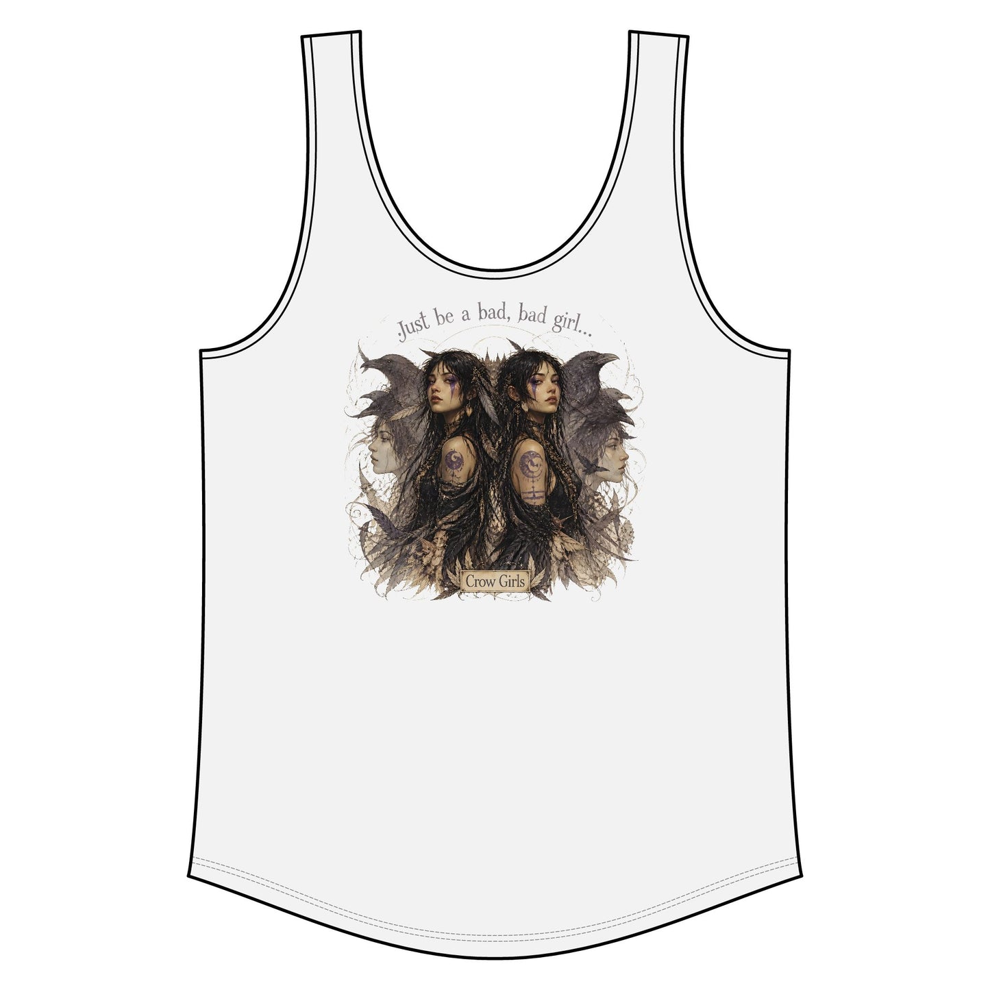 Crow Girls  Tank