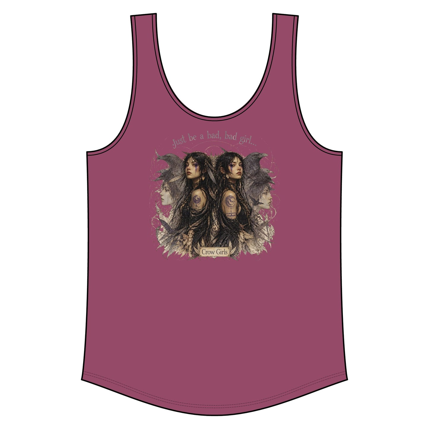 Crow Girls  Tank