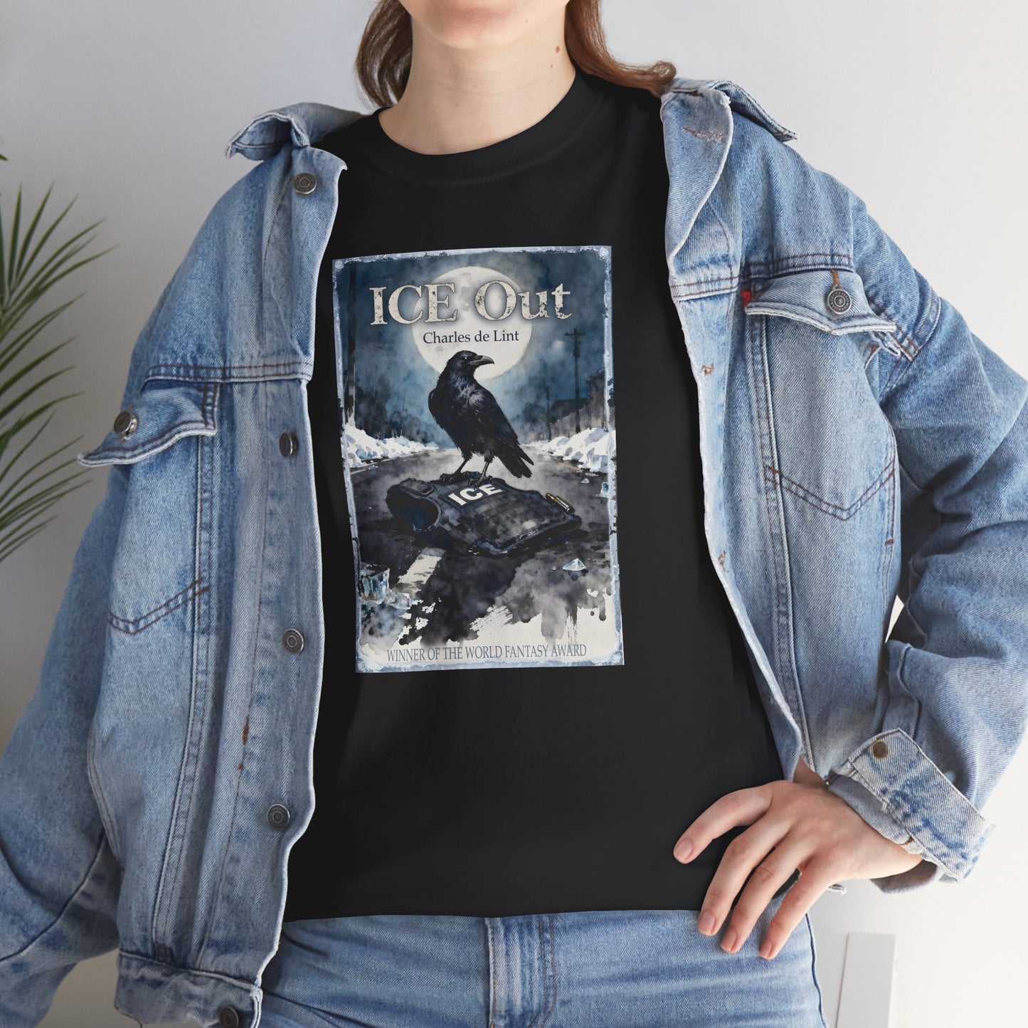 ICE Out  2-sided T Shirt