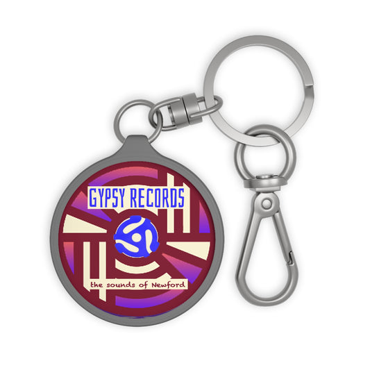 Gypsy Records Keyring Tag