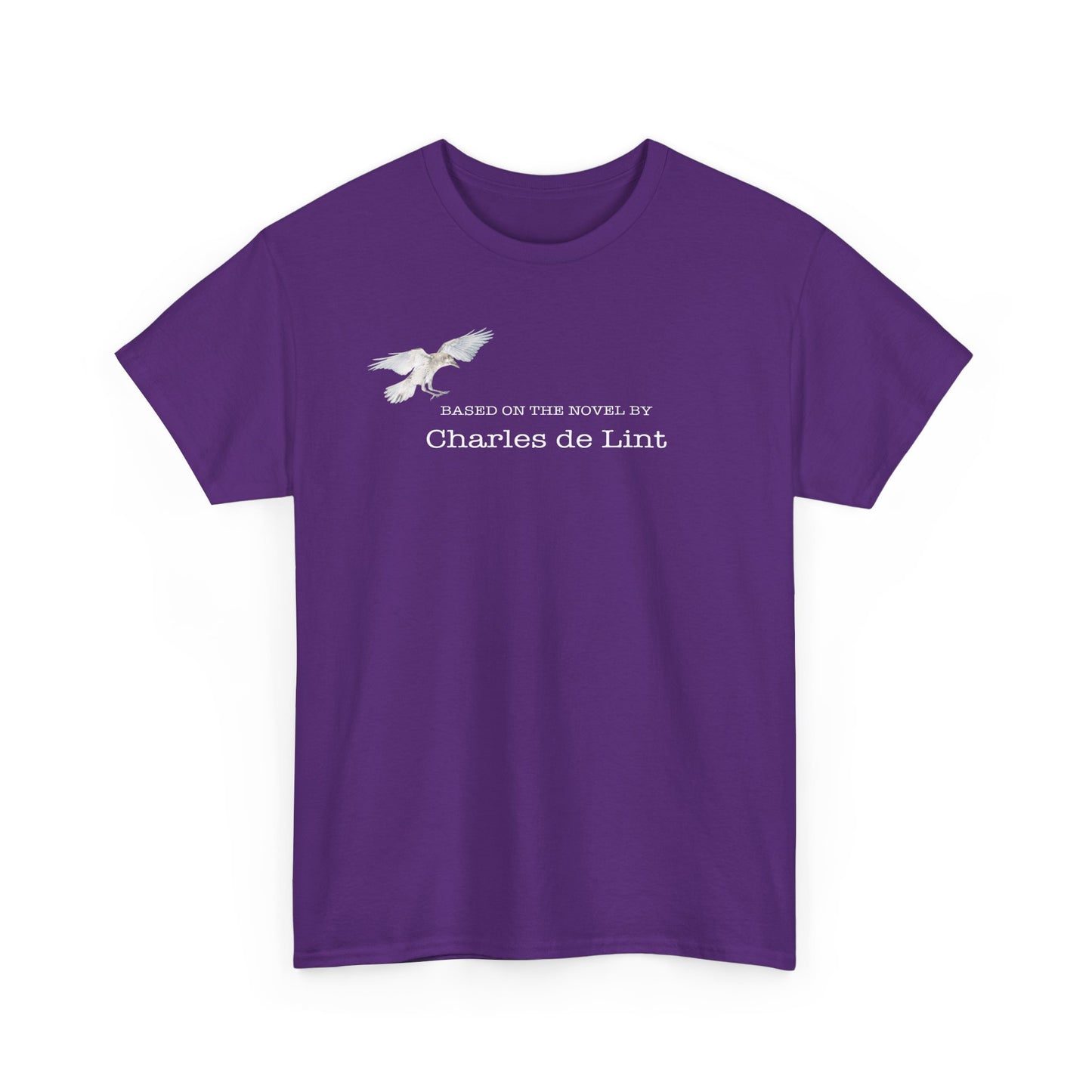 "Based on the novel by Charles de Lint" T-shirt