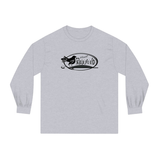 Visit Newford White Crow Long Sleeve T-Shirt