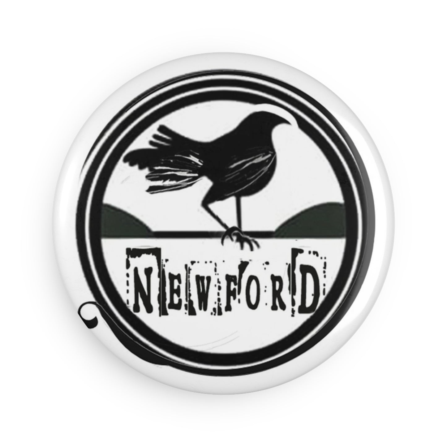 Newford Crow Refrigerator Magnet