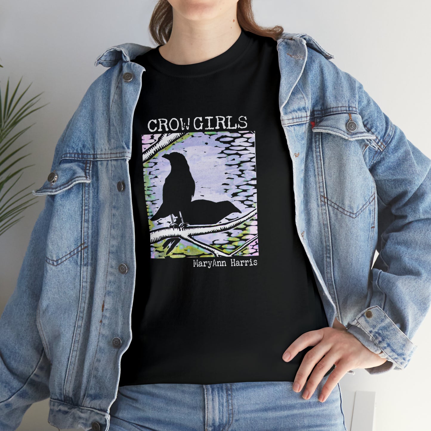 MaryAnn Harris’ Crow Girls Heavy Cotton Tee