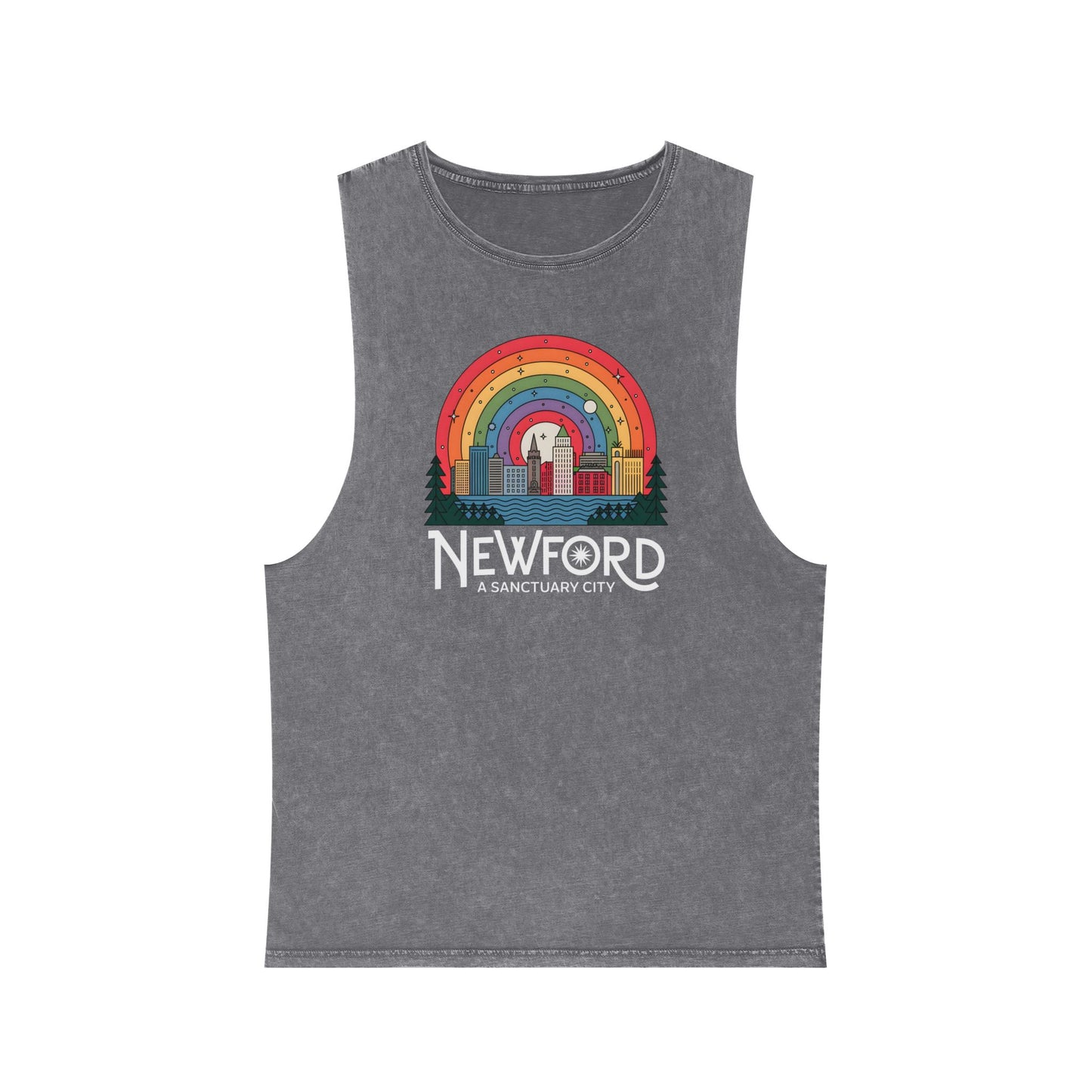 Sanctuary City Unisex Stonewash Tank Top