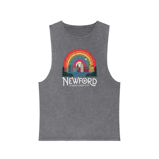 Sanctuary City Unisex Stonewash Tank Top