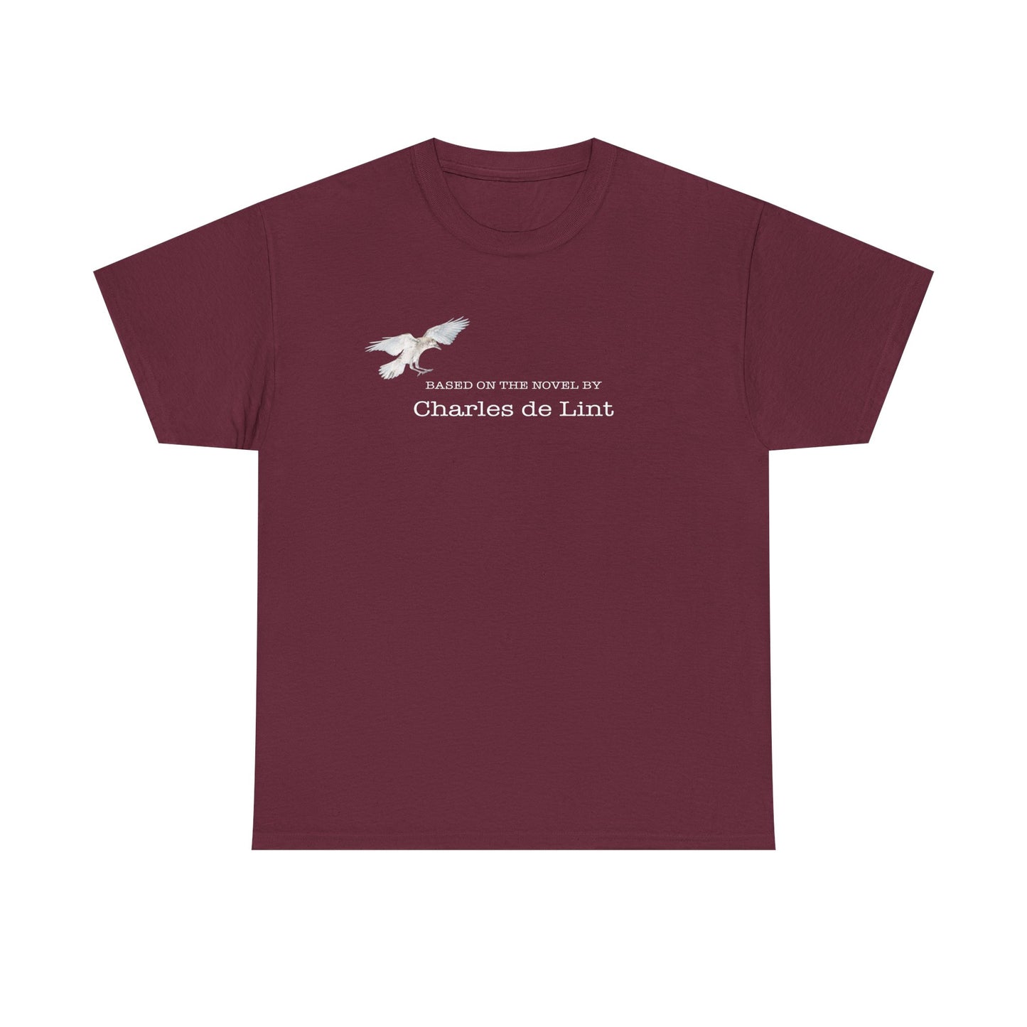 "Based on the novel by Charles de Lint" T-shirt