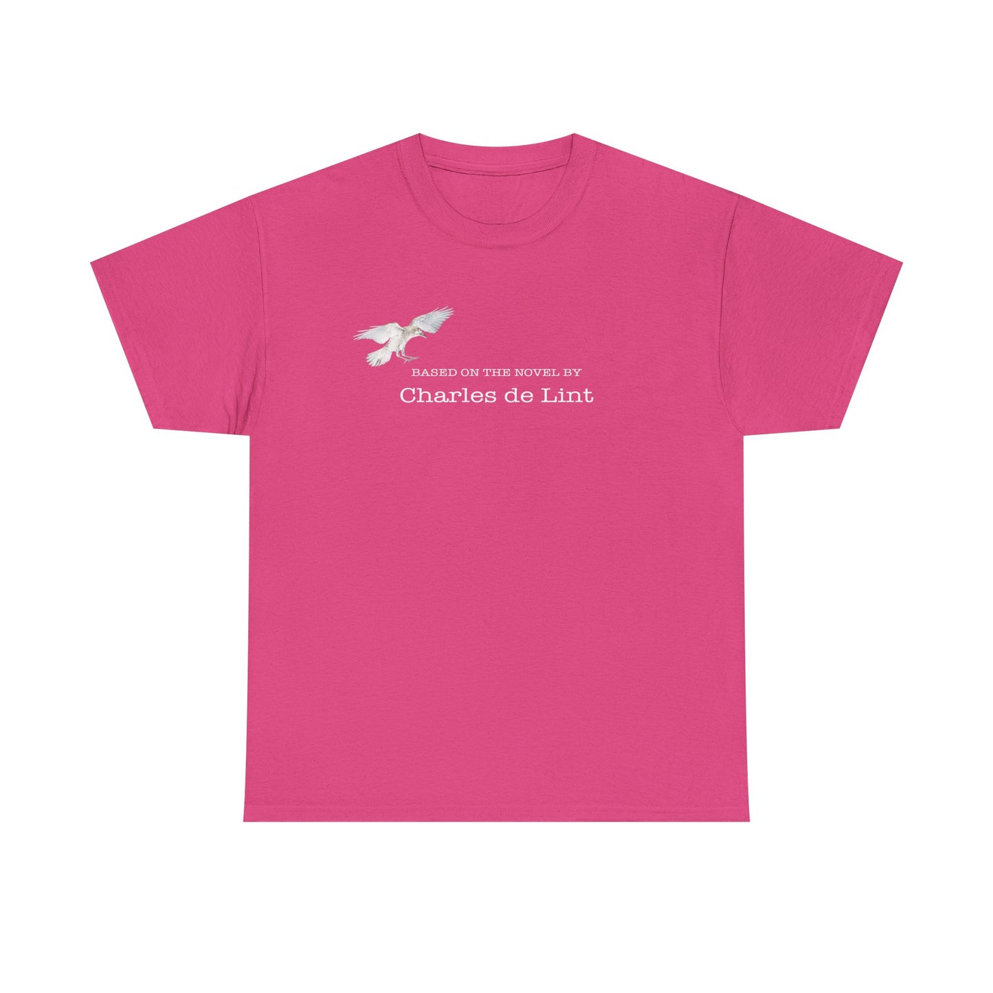 "Based on the novel by Charles de Lint" T-shirt