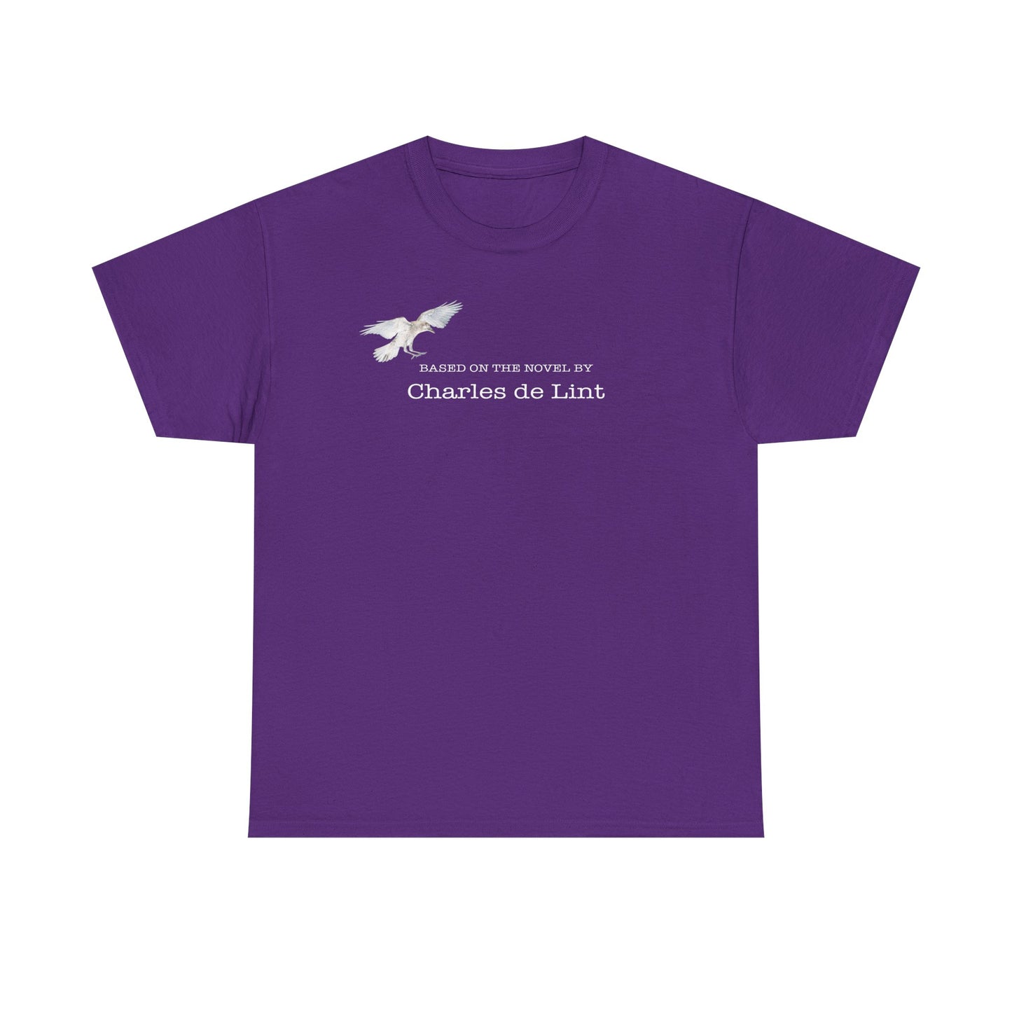"Based on the novel by Charles de Lint" T-shirt