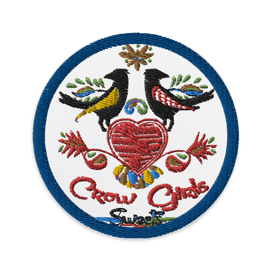 Crow Girls Sweets Embroidered patches