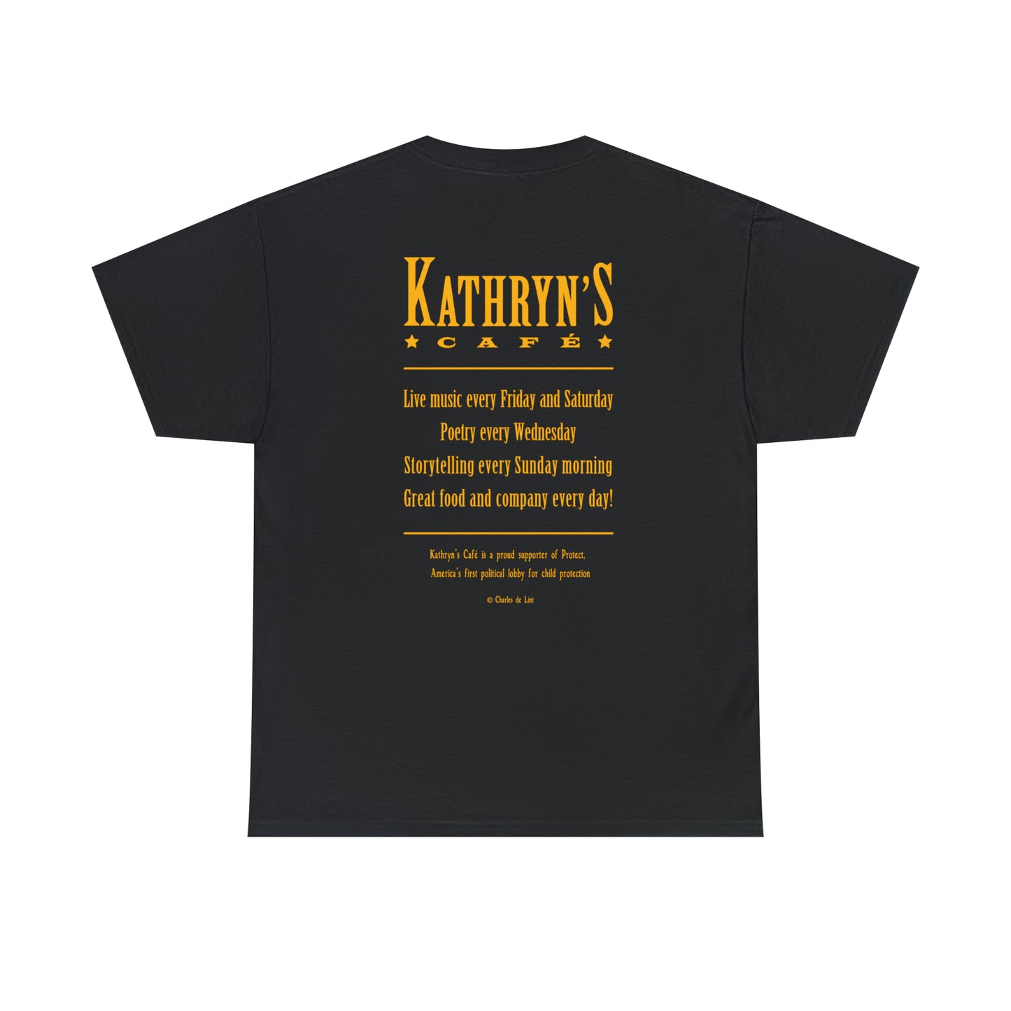 Classic Kathryn’s Cafe 2-sided  Heavy Cotton Tee