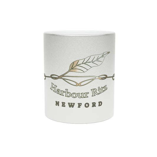 Harbour Ritz Hotel Metallic Silver Mug