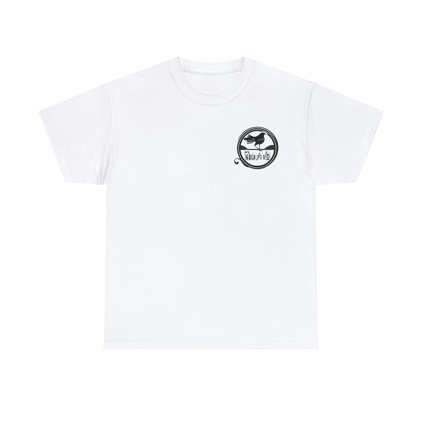 Newford Crow logo  Heavy Cotton Tee