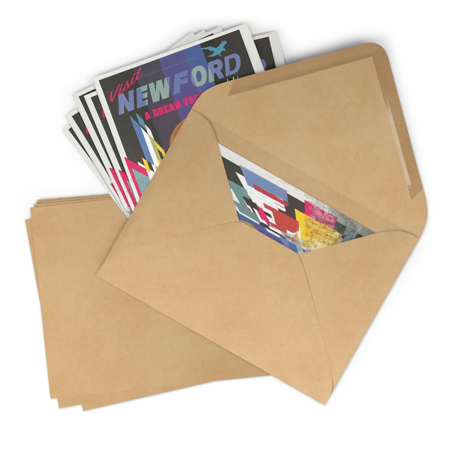 Visit Newford Postcards (7 pcs)