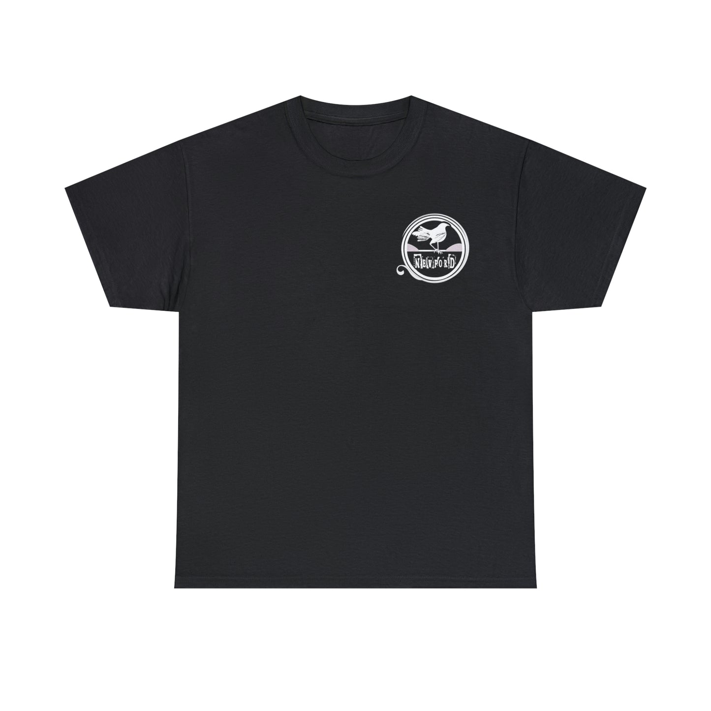 Newford Crow logo  Heavy Cotton Tee