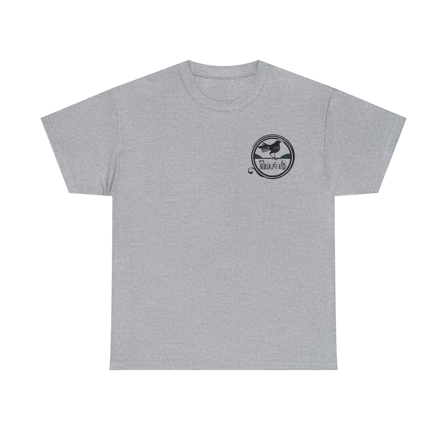 Newford Crow logo  Heavy Cotton Tee