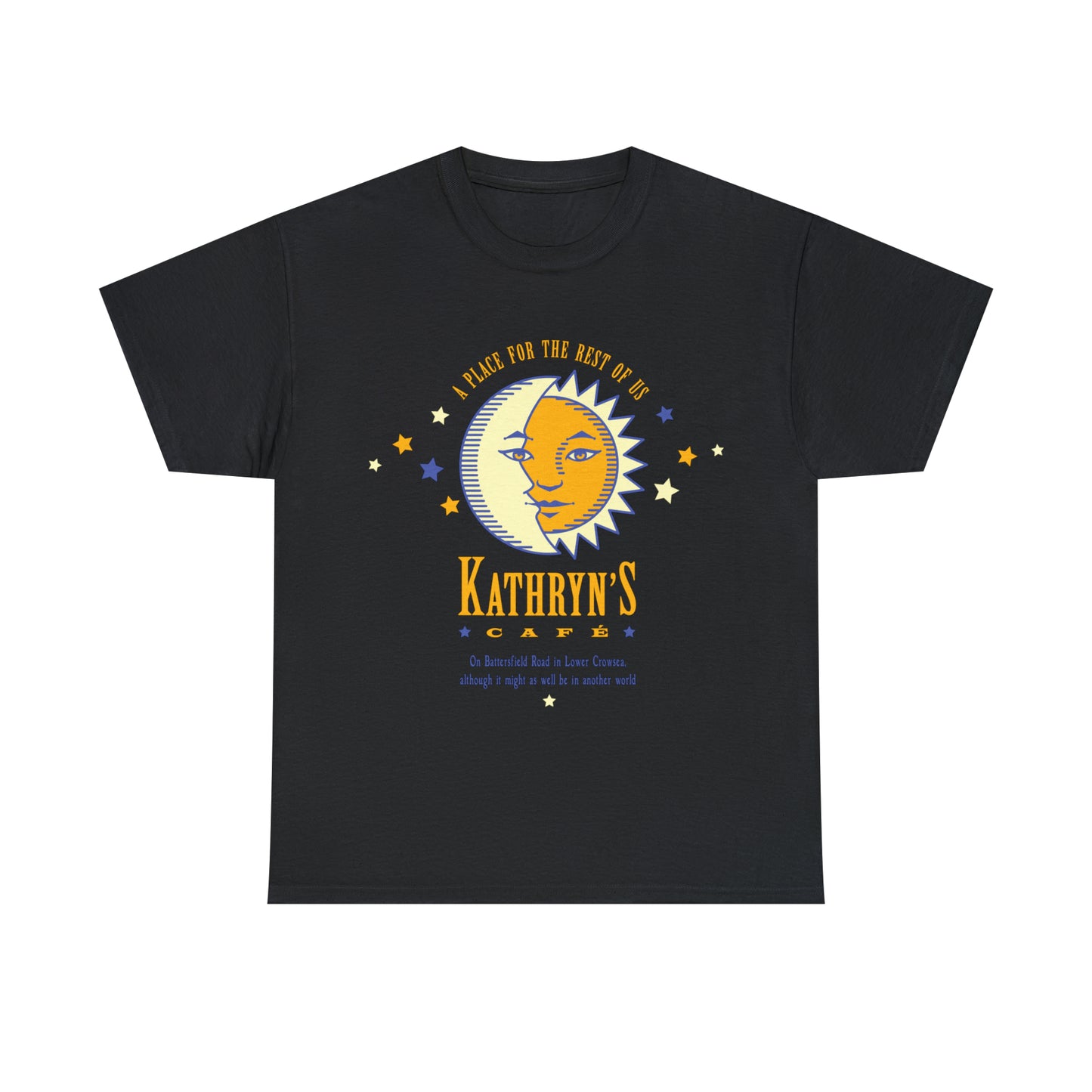 Classic Kathryn’s Cafe 2-sided  Heavy Cotton Tee