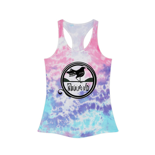 Newford Crow Tie Dye Racerback Tank Top